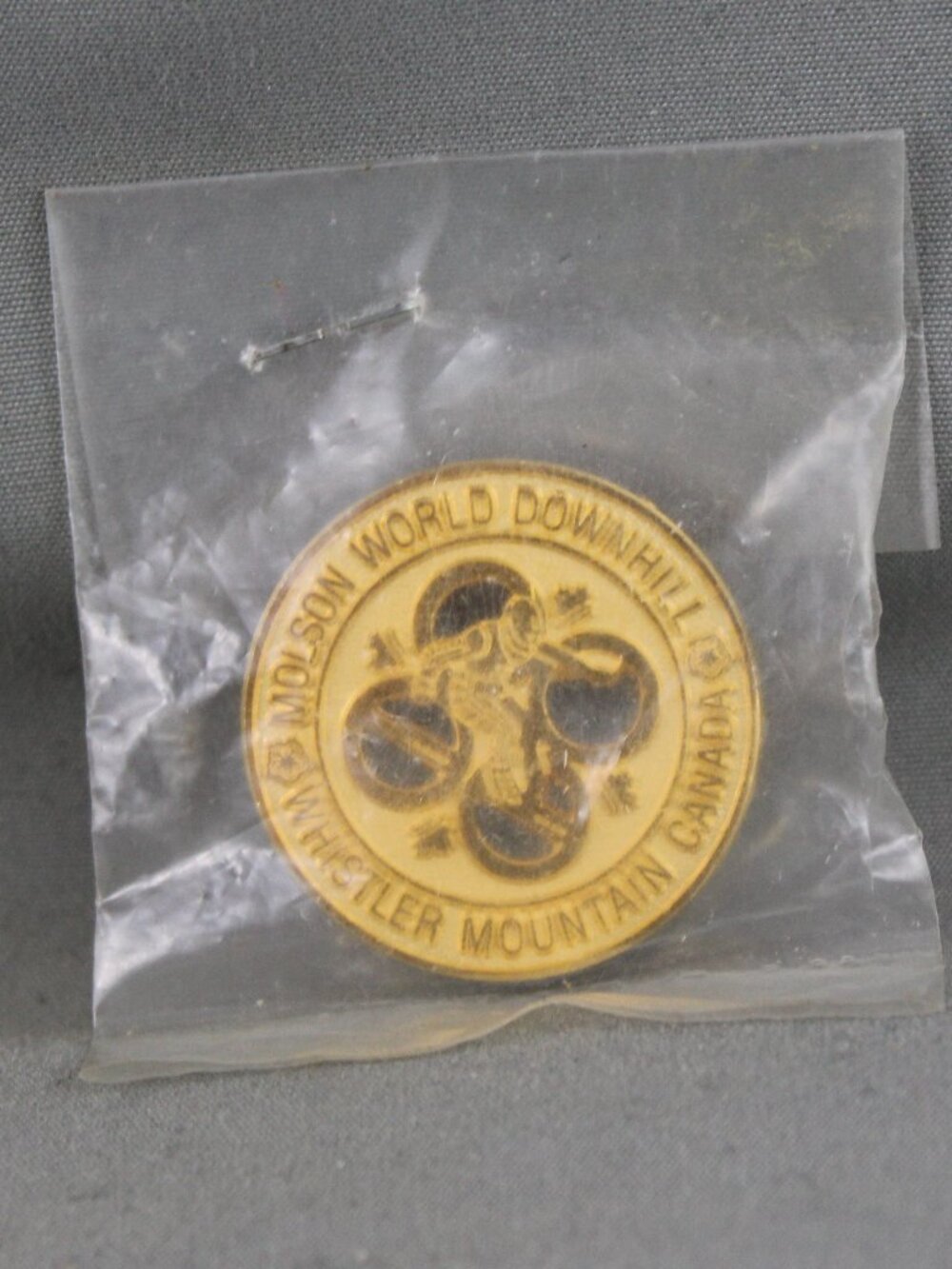 World Downhill Snowboarding Championship - Whistler BC Molson - Stamped Pin
